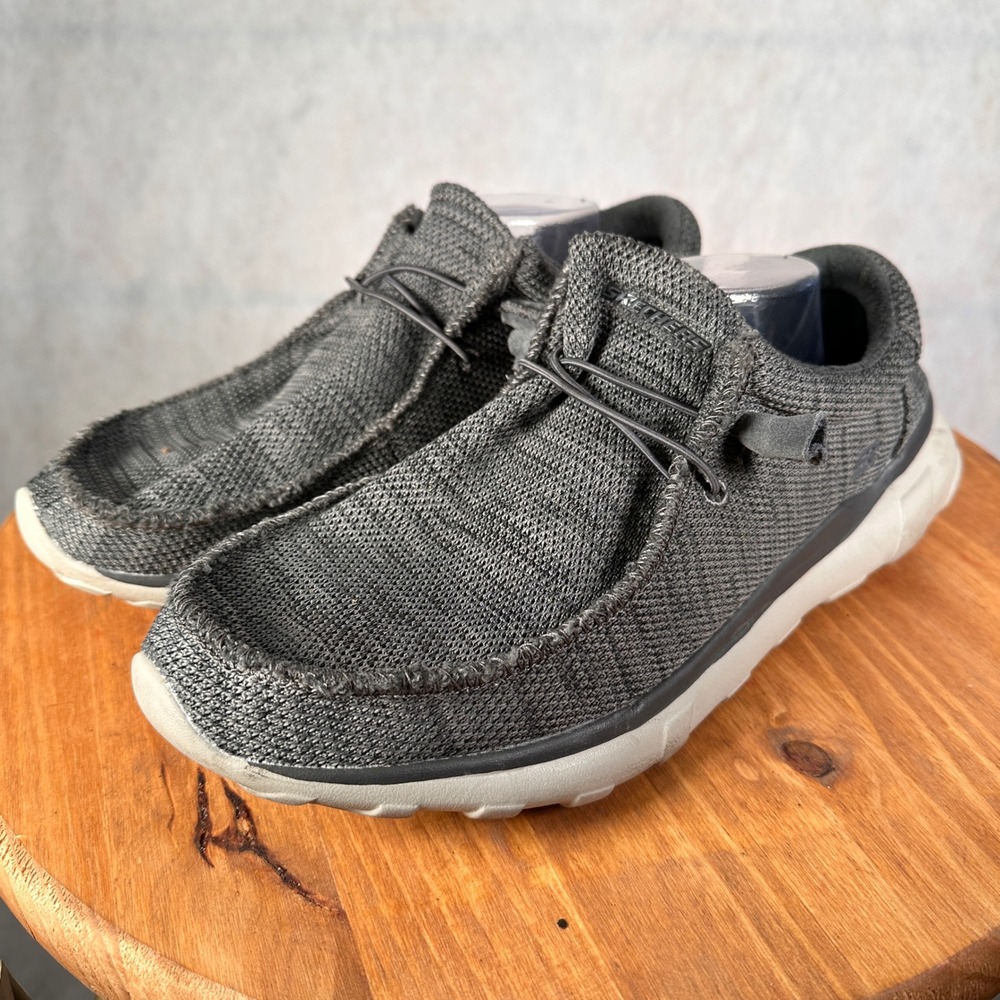 Skechers Melson Volgo Loafers Mens 13 Charcoal Grey Good Slip On 210452